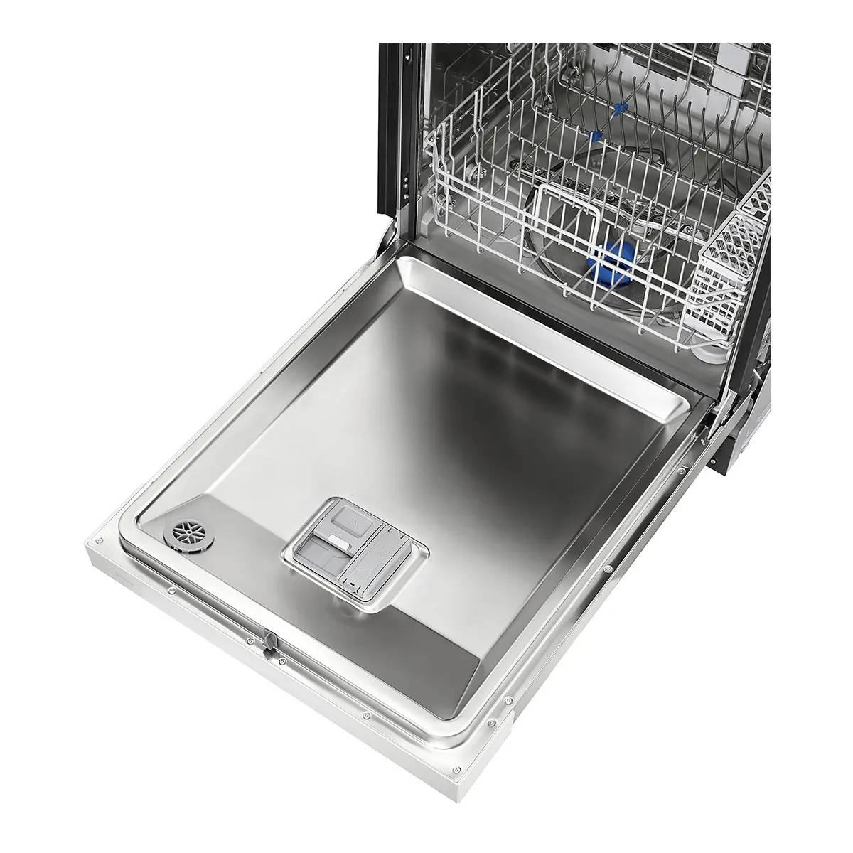 24" Midea Front Control Hybrid Tub Dishwasher in White - MDF24P2BWW