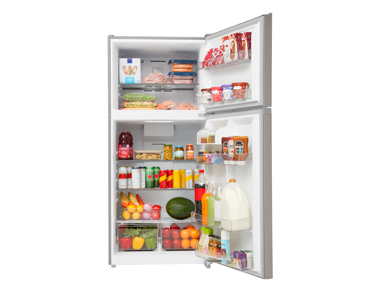 30" Midea 18.1 Cu. Ft. Top Freezer Refrigerator with Energy Star - MRT18D3BST