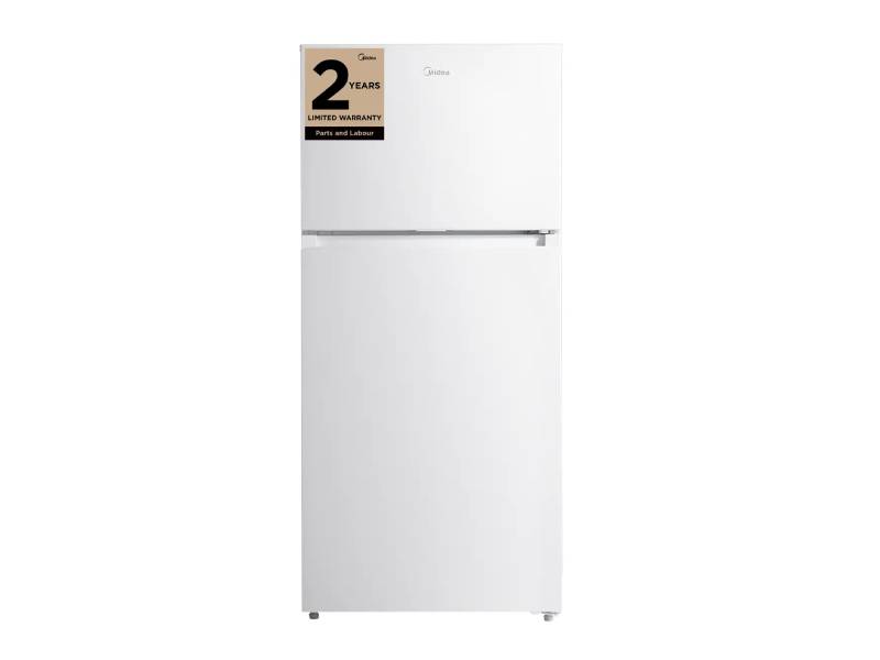 28" Midea 14.2 Cu. Ft. Top Mount Freezer Refrigerator - MRT14D2BWW