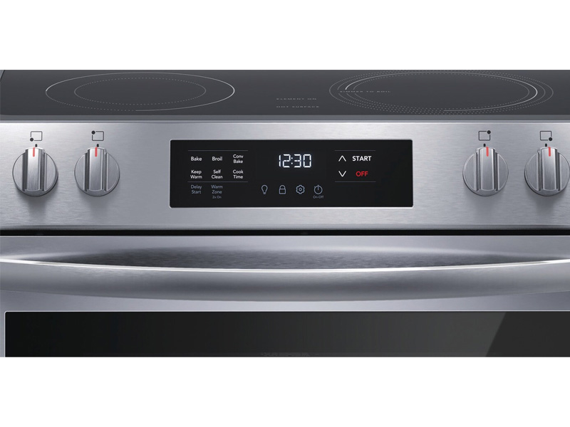 30" Frigidaire Electric Front Control Freestanding Range - FCFE308CAS