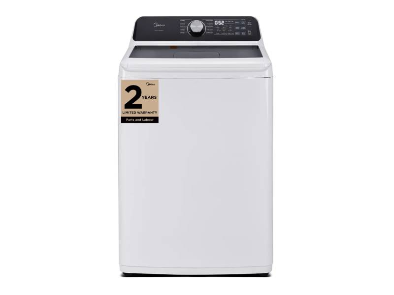 27" Midea 5.1 Cu. Ft. Smart Agitator Washer - MLTW51A2BWW