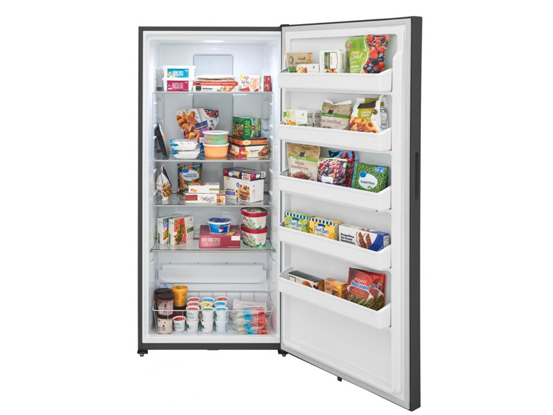 33" Frigidaire 20 Cu. Ft. Upright Freezer in Carbon - FRUF2020AN